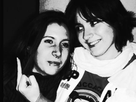 moi et une fille que j'adore